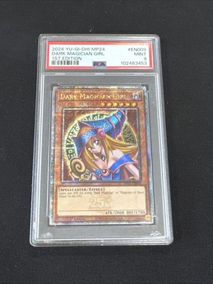 Dark Magician Girl MP24-EN009 1st Edition 2024 YUGIOH PSA 9-image
