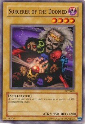 Sorcerer of the Doomed - SDY-038 - Common - Unlimited Edition x1 Lightly Played-image
