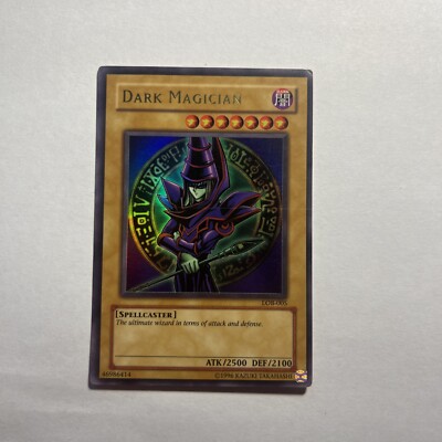 Yugioh! Dark Magician LOB-005 - Ultra Rare MP/C-image