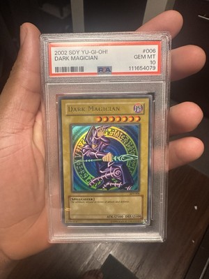 Yu-Gi-Oh! Dark Magician Starter Deck Yugi Unlimited Ultra Rare SDY-006 PSA 10-image
