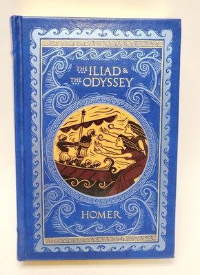 The Iliad & the Odyssey Bk Barnes & Noble Leather Classic Collection Homer '08-image