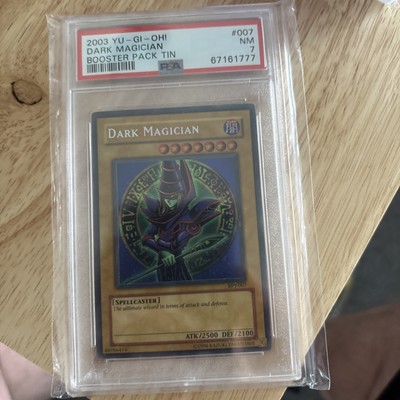 Dark Magician PSA 7 Secret Rare Promo BPT-007 Yugioh 2007 -image