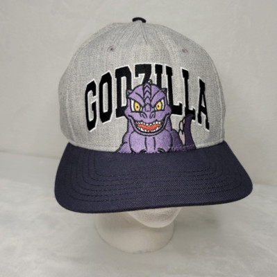 Godzilla Embroidered Snapback Wool Blend Baseball Hat-image