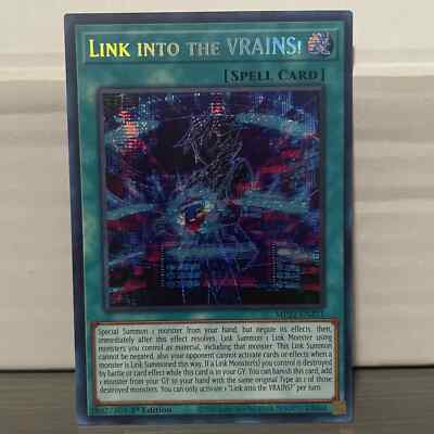 1ST EDITION LINK INTO THE VRAINS! 2020 MP22-EN271 YUGIOH CARD (LP/MP)-image