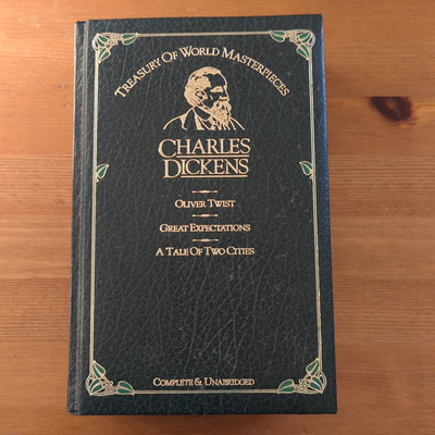 Treasury World Masterpieces Dickens Oliver Twist Great Expect Tale Two Cities -image