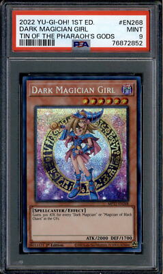 Dark Magician Girl - MP22-EN268 - PSA 9 - 1st Secret - Tin Promo - Yu-Gi-Oh - 72-image