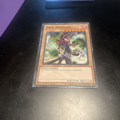 Yu-Gi-Oh! Dark Magician SDMY-EN010 1st Edition Trading Card-image