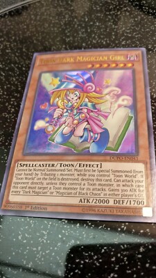 1x Yu-Gi-Oh! Toon Dark Magician Girl - DUPO-EN041 - Ultra Rare - 1st Ed - NM-image