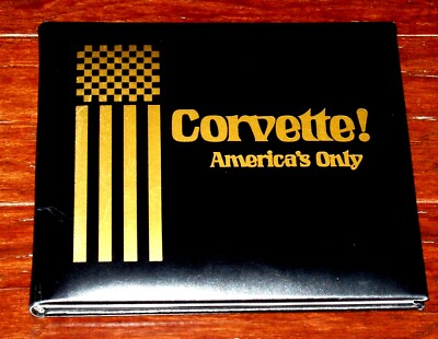 CORVETTE AMERICA'S ONLY * LEATHER-BOUND * by M. B. Antonick - Ltd Edition  #186-image