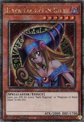 Yugioh MP24-EN009 - Dark Magician Girl - Quarter Century Secret Rare-image