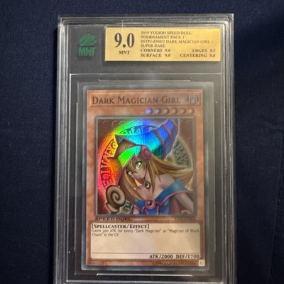 YuGiOh - MNT 9 Graded - Dark Magician Girl 2019 Speed Duel Tournament -image