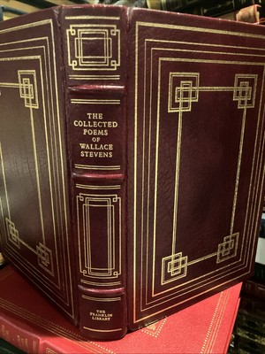 Franklin Library: COLLECTED POEMS WALLACE STEVENS: MAN WITH BLUE GUITAR-image