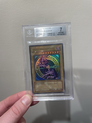 Yugioh Dark Magician SDY-006 Ultra Rare BGS 7-image