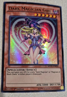 1x Yu-Gi-Oh! Dark Magician Girl - MVP1-EN056  - Ultra Rare - 1st Edition - NM-image