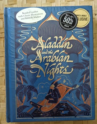THE ARABIAN NIGHTS -BARNES AND NOBLE  COLLECTION ~BONDED LEATHER ~ SEALED~ NEW ~-image