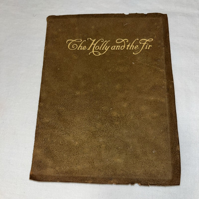 Antique Christmas Poem Book 