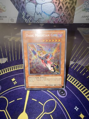 Yu-Gi-Oh! Dark Magician Girl CT2-EN004 2005 Collectors Tin Limited Edition LP-image