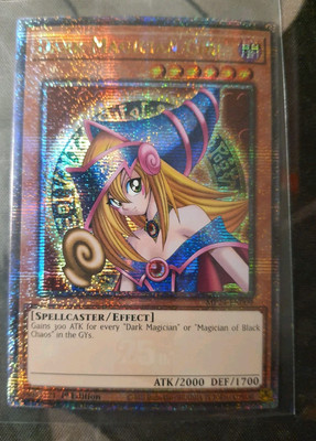 DARK MAGICIAN GIRL QUARTER CENTURY SECRET RARE MP24 YUGIOH! TCG ORIGINAL ART NM-image
