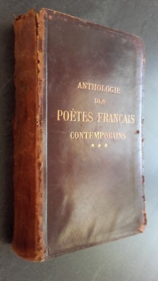 Anthology Of Contemporary French Poets G.WALCH Volume 3 Delagrave ABE-image