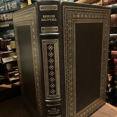 Franklin Library: ERSKINE CALDWELL: GEORGIA CRACKER STORIES:  LAMP FOR NIGHTFALL-image