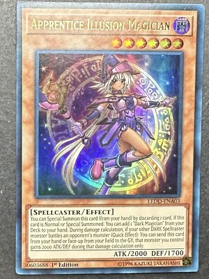 Apprentice Illusion Magician LEDD-ENA03 Legendary Dragon Decks 1st Edition A51-image