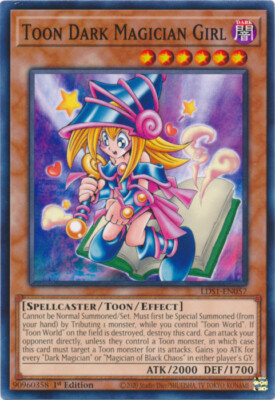 Yugioh Toon Dark Magician Girl - 1st Edition - NM-image