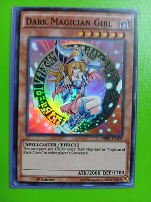 Dark Magician Girl NM Super Rare 1st Edition DPBC-EN009 Yugioh-image
