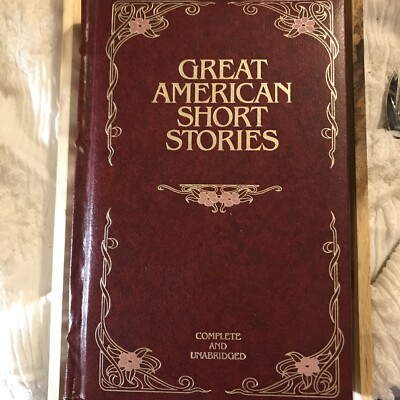 GREAT AMERICAN SHORT STORIES 1985 Longmeadow Press BONDED LEATHER Collectible-image