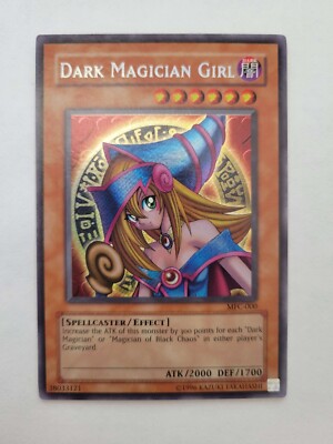 YuGiOh Dark Magician Girl MFC-000 Secret Rare Unlimited VLP/NM-image