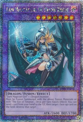 Yugioh! Dark Magician Girl the Dragon Knight - RA03-EN258 - Quarter Century Secr-image