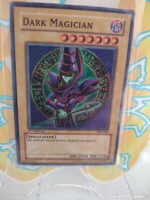 Yugioh Dark Magician SYE-001 Super Rare 1st Ed MP-image