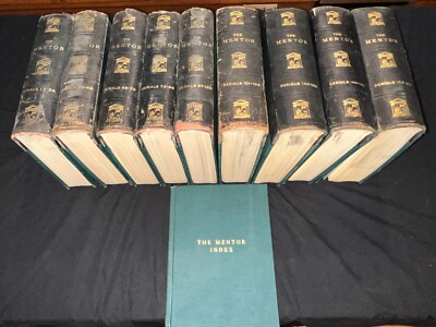 The Mentor 1913 - 1919 Serials 1-215 Bound plus Index-image