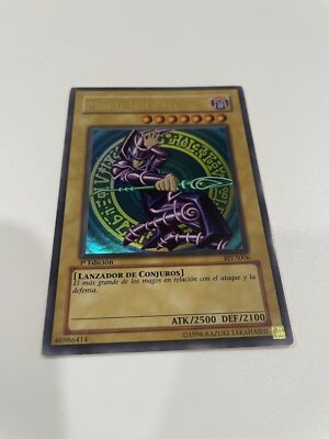 Yugioh Dark Magician Ultra Rare SDY - 1st Edition (Mago Oscuro - BIY)-image