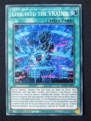 Link Into the Vrains! MP22 Secret Rare - 1st ed Yugioh Card #7R-image