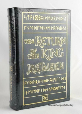 THE RETURN OF THE KING TOLKIEN Lord of the Rings Easton Press Leather Bound NEW-image