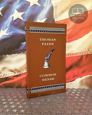 NEW Common Sense by Thomas Paine Bonded Leather Collectible Pocket Edition-image