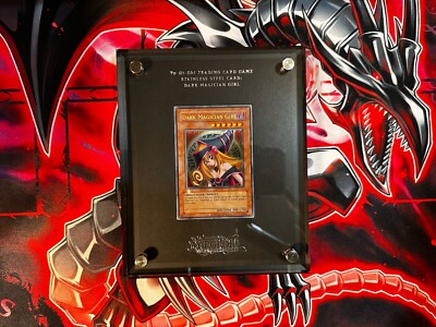 SDCC 2024 Yu-Gi-Oh Dark Magician Girl Stainless Steel Card English 