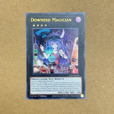 Yu-Gi-Oh! Downerd Magician RA01-EN035 1st Edition Ultra Rare NM-image