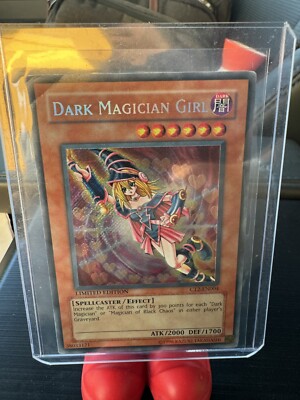 2005 Vintage Dark Magician Girl Limited Edition CT2-EN004 LP Secret Rare-image