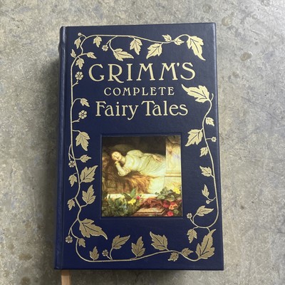 Grimm's Complete Fairy Tales Leather Bound Hardcover Book 1993, Barnes & Noble-image