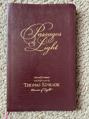 PASSAGES OF LIGHT by Thomas Kinkade (1998, Bonded Leather)-image