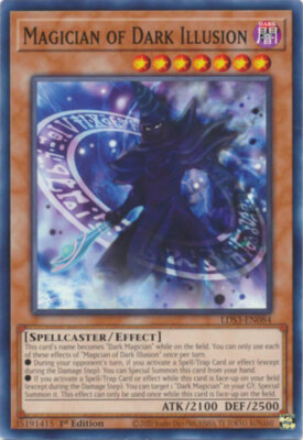 Yugioh! Magician of Dark Illusion - LDS3-EN084 - Common - 1st Edition Near Mint,-image