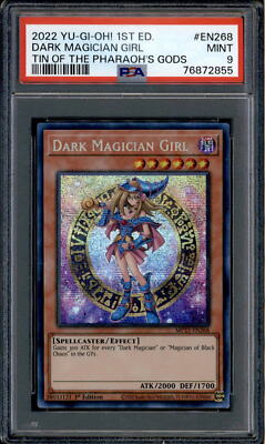 Dark Magician Girl - MP22-EN268 - PSA 9 - 1st Secret - Tin Promo - Yu-Gi-Oh - 72-image