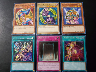 Yu-Gi-Oh! Dark Magician Girl Set Valkyria, Dark Burning Attack, Eternal Soul-image