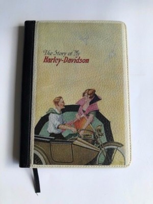 THE STORY OF MY HARLEY-DAVIDSON LEATHER BOUND NOTEBOOK-image