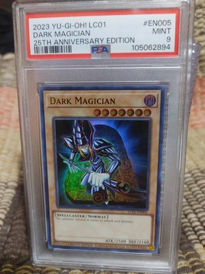 2023 YU-GI-OH! LC01-EN005 DARK MAGICIAN ULTRA RARE PROMO PSA 9-image