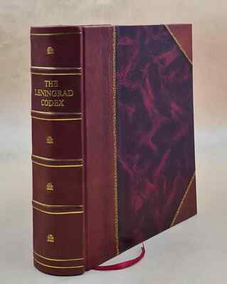 The Leningrad Codex Volume (Part. 2) 1008 By Samuel Ben Jacob [Leather Bound]-image
