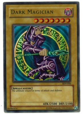 Dark Magician SDY-006- Ultra Rare - Yu-Gi-Oh! Played, fast shipping-image