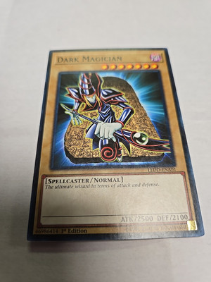 Yugioh - Dark Magician (Common) (1st Edition) - LEDD-ENA01 Lp-image