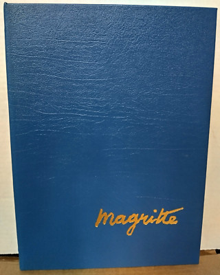 MAGRITTE: EASTON PRESS Collector's Edition HARDCOVER W/GOLD GILT-image